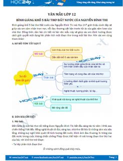 Bình giảng khổ 5 bài thơ Đất nước của Nguyễn Đình Thi