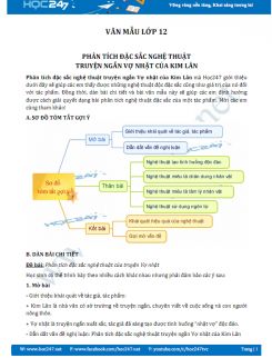 Phân tích đặc sắc nghệ thuật truyện ngắn của Kim Lân