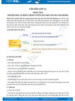 Phân tích truyện ngắn Mùa lá rụng trong vườn của Ma Văn Kháng