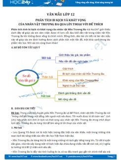 Phân tích bi kịch và khát vọng của nhân vật Trương Ba qua lời thoại với Đế Thích