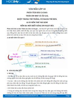 Phân tích bài ca dao Thân em như củ ấu gai - Ruột trong thì trắng, vỏ ngoài thì đen