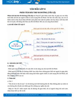 Phân tích bài thơ Đi đường