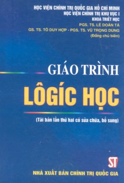 Giáo trình Logic học - PGS.TS Lê Doãn Tá