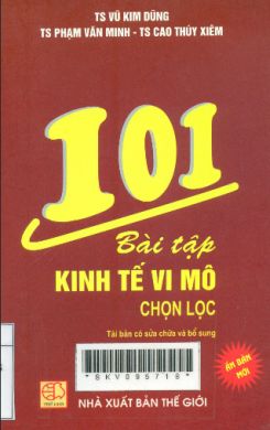 Ebook 101 bài tập Kinh tế vi mô chọn lọc