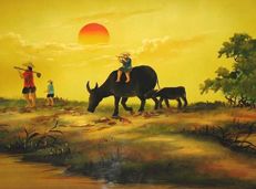 Soạn văn 11 Chiều xuân tóm tắt