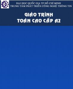 Giáo trình Toán cao cấp A2