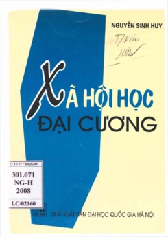 Ebook Xã hội học đại cương - Nguyễn Sinh Huy