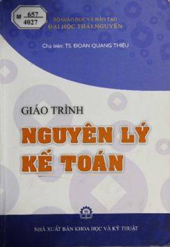 Giáo trình Nguyên lý kế toán - NXB Khoa học và kỹ thuật