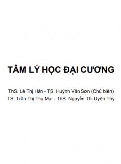 Giáo trình Tâm lý học đại cương - ThS. Lê Thị Hân