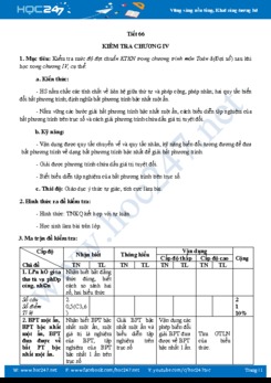 Đề kiểm tra 1 tiết Chương 4 Hình học 8 năm 2019 Trường THCS Nguyễn Gia Thiều