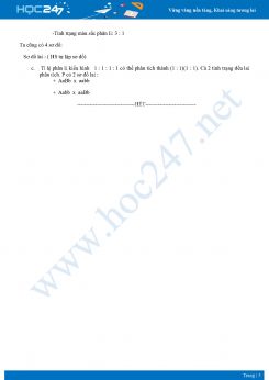 Một số bài tập ứng dụng Quy luật di truyền của MenĐen Sinh học 9 năm 2020 có đáp án