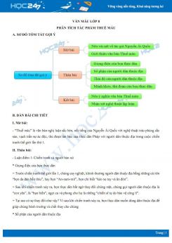 Cảm nhận về văn bản Thuế máu