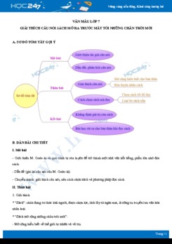 Giải thích câu nói Sách mở ra trước mắt tôi những chân trời mới