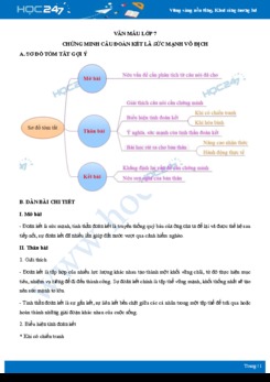 Chứng minh câu Đoàn kết là sức mạnh vô địch