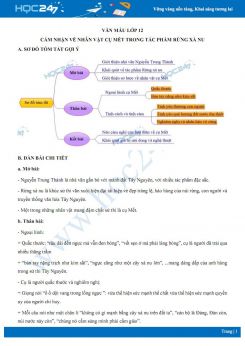 Cảm nhận về nhân vật cụ Mết trong Rừng xà nu của Nguyễn Trung Thành