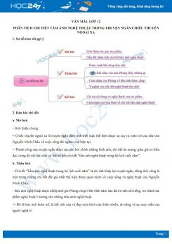 Phân tích chi tiết tấm ảnh nghệ thuật trong truyện ngắn Chiếc thuyền ngoài xa