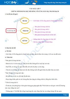 Chứng minh rằng Bác Hồ sống vô cùng giản dị, thanh bạch