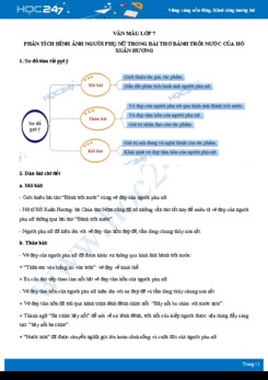 Phân tích hình ảnh người phụ nữ trong bài thơ Bánh trôi nước của Hồ Xuân Hương