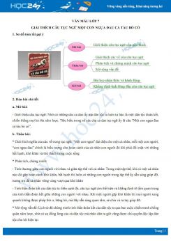 Phân tích câu Một con ngựa đau cả tàu bỏ cỏ