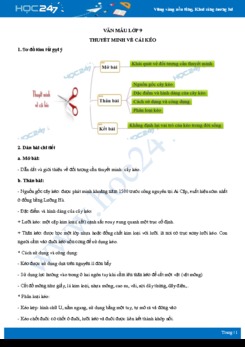 Thuyết minh về cái kéo