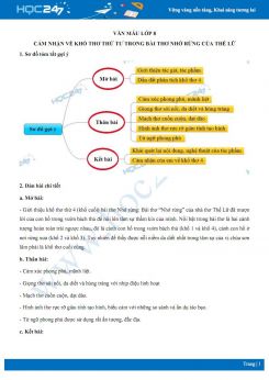 Cảm nhận về khổ thơ thứ tư trong bài thơ Nhớ rừng của Thế Lữ