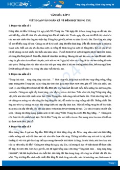 Viết đoạn văn ngắn kể về đêm hội trung thu - Văn mẫu lớp 3