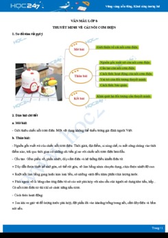 Thuyết minh về cái nồi cơm điện