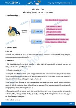 Bàn về sự ích kỷ trong cuộc sống