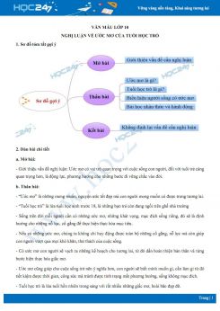 Nghị luận về ước mơ của tuổi học trò