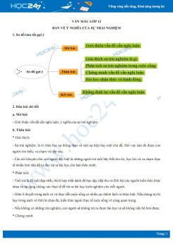 Bàn về ý nghĩa của sự trải nghiệm