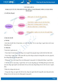 Nghị luận về câu nói Chỉ có cuộc sống vì người khác mới là cuộc sống đáng quý