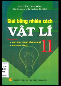 Giải bằng nhiều cách Vật Lý 11 - Nguyễn Cảnh Hòe