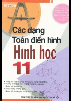 Các dạng toán điển hình Hình học 11 - Lê Đức