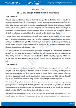 Kể lại câu chuyện sự tích chú Cuội cung trăng - Văn mẫu lớp 3