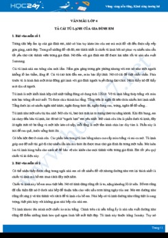 Tả cái tủ lạnh của gia đình em - Văn mẫu lớp 4