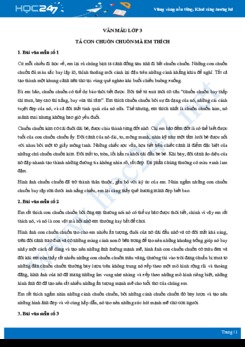 Tả con chuồn chuồn mà em thích - Văn mẫu lớp 3