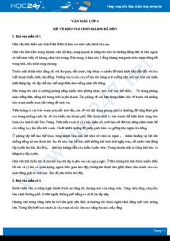 Kể về khu vui chơi mà em đã đến - Văn mẫu lớp 4