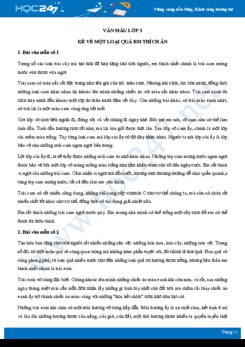 Kể về một loại quả em thích ăn - Văn mẫu lớp 3