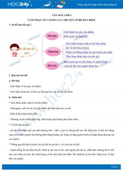 Cảm nhận về cái kết của truyện Cô bé bán diêm