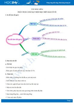 Phân tích cảnh mặt trời mọc trên đảo Cô Tô