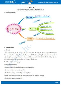 Kể về một cuộc gặp gỡ đáng nhớ nhất