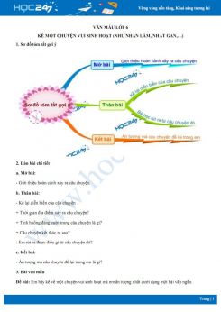 Kể một chuyện vui sinh hoạt (như nhận lầm, nhát gan,...)