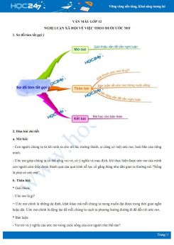 Nghị luận xã hội về việc theo đuổi ước mơ