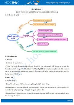 Phân tích hào khí Đông A trong bài thơ Tỏ lòng