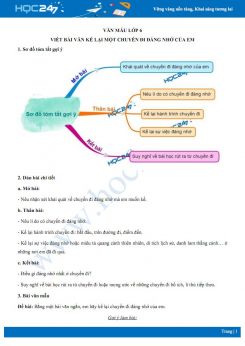 Viết bài văn kể lại một chuyến đi đáng nhớ của em