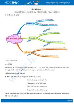 Phân tích hai câu đầu bài Tỏ lòng của Phạm Ngũ Lão