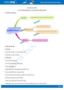 Tả về trận bão lụt mà em đã nhìn thấy