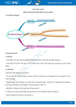 Phân tích bài thơ Phò giá về kinh