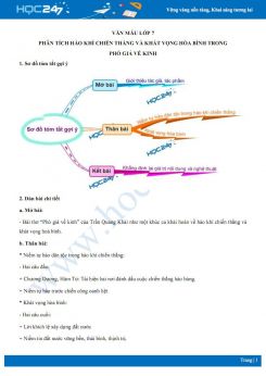 Phân tích hào khí chiến thắng và khát vọng hòa bình trong Phò giá về kinh