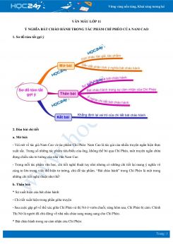 Ý nghĩa bát cháo hành trong tác phẩm Chí Phèo của Nam Cao